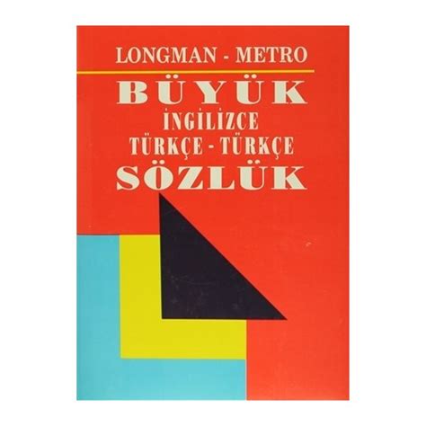 Longman metro büyük ingilizce türkçe türkçe sözlük
